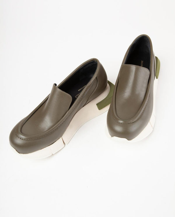 Paloma Barceló Columba Iris Khaki Sneakers