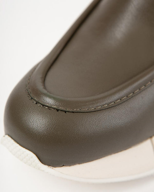 Paloma Barceló Columba Iris Khaki Sneakers