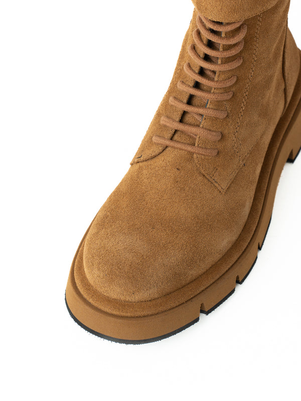 Paloma Barceló Comba Suede Cuoio