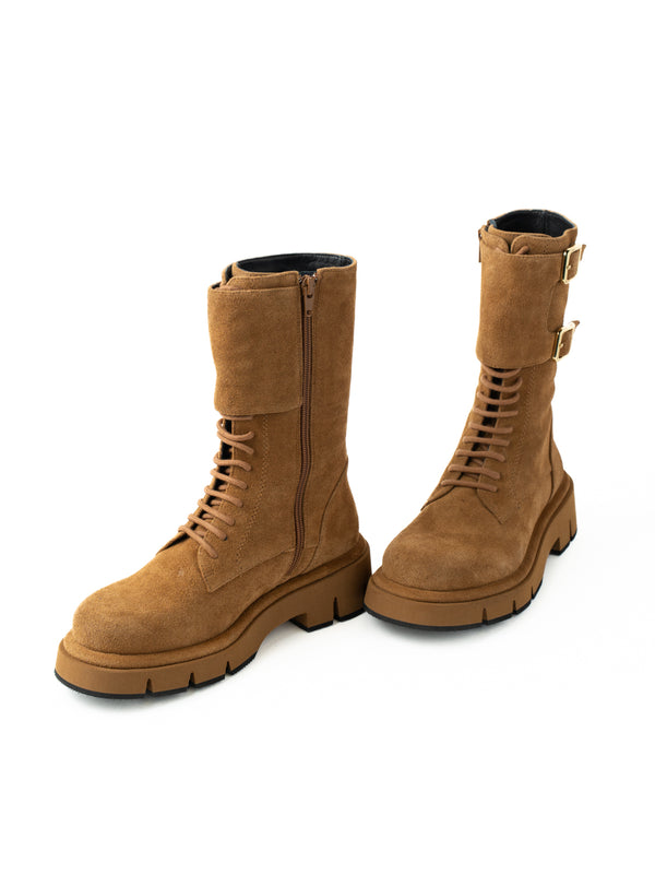 Paloma Barceló Comba Suede Cuoio