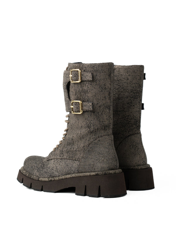 Paloma Barceló Comba Tsuede Taupe