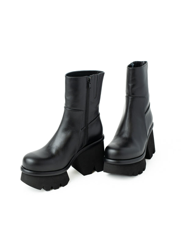 Paloma Barceló Hanne Nappalux Black Ankle Boot