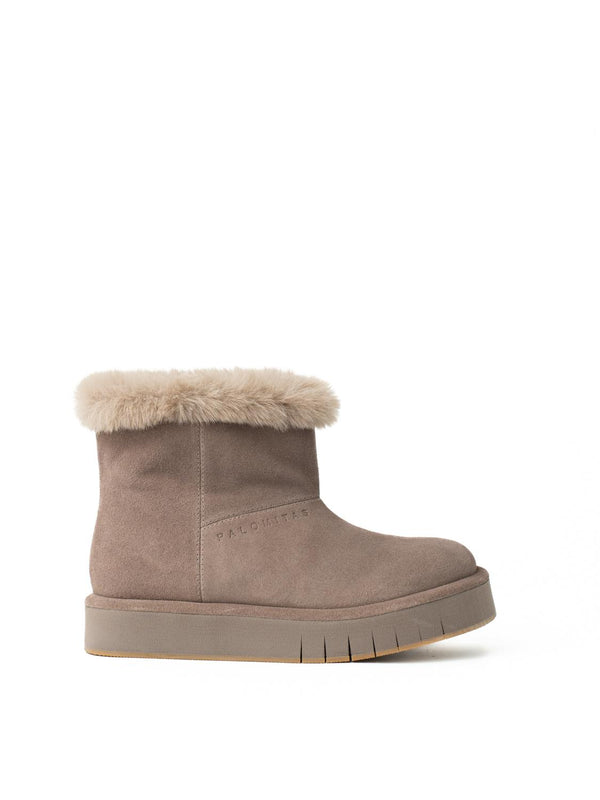 paloma barceló Katio suede taupe