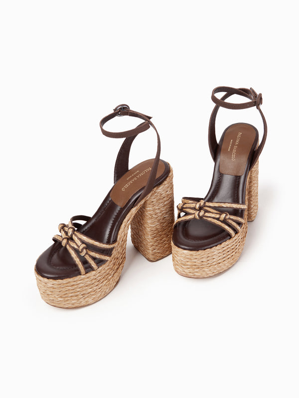 Paloma Barceló Melha | Satin Brown Planos