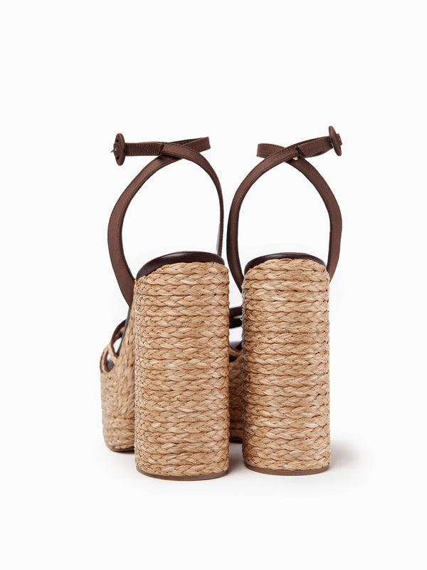 Paloma Barceló Melha | Satin Brown Planos