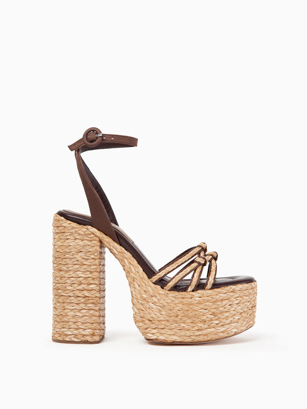 paloma barceló Melha | satin brown Planos