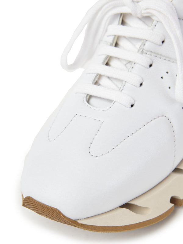 Paloma Barceló Phoebe | Nappa White Sneaker