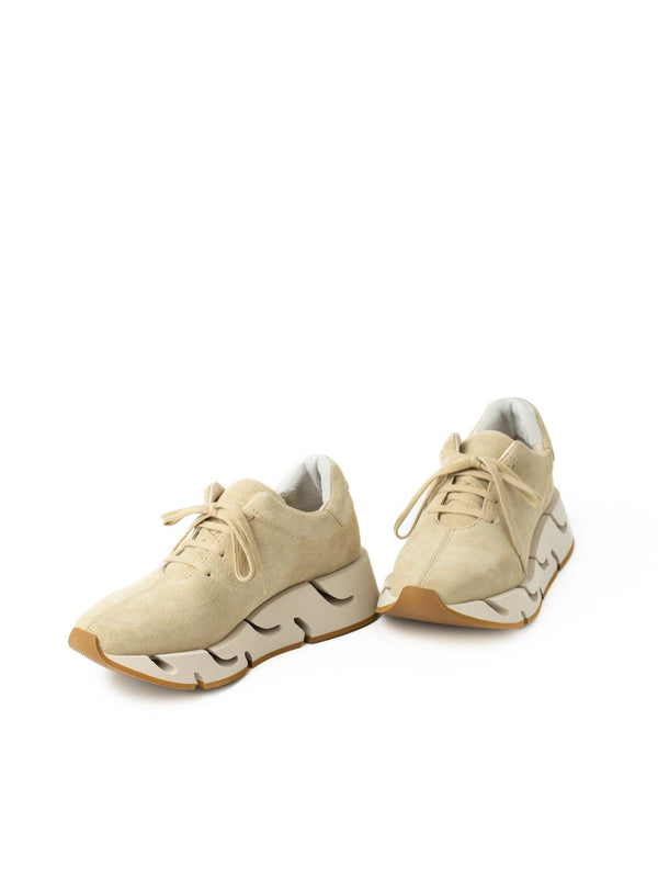 Paloma Barceló Pia Suede Sand Sneakers