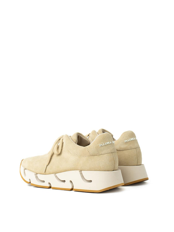 Paloma Barceló Pia Suede Sand Sneakers