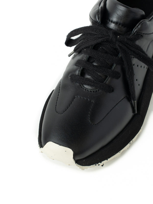 Paloma Barceló Sabela Nappa Black Sneakers