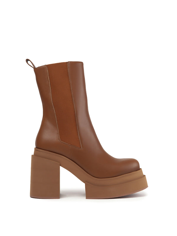 paloma barceló Selene | iris cuoio Ankle boot