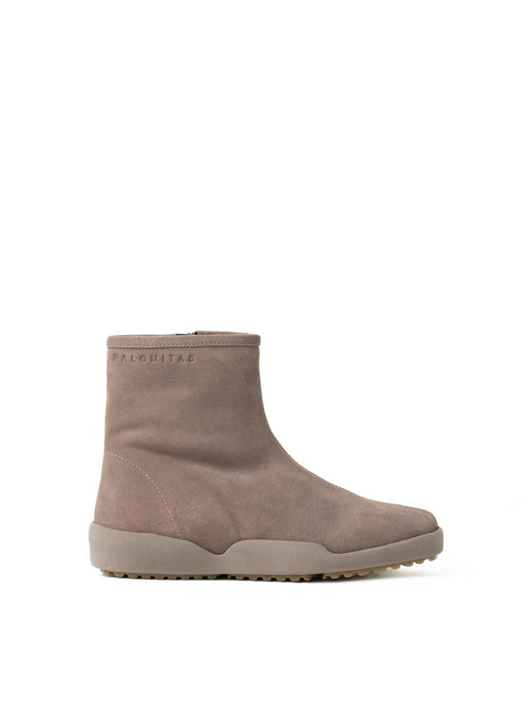 paloma barceló Yuka suede taupe