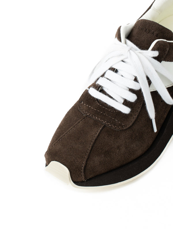 Paloma Barceló Zoe Suede Brown Sneakers