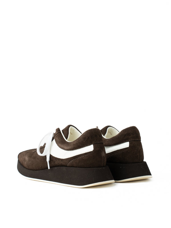Paloma Barceló Zoe Suede Brown Sneakers