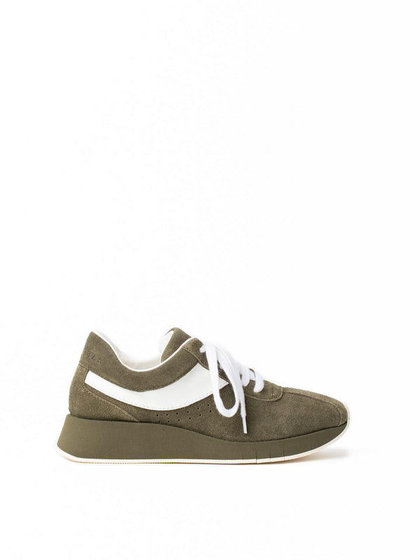 paloma barceló Zoe suede khaki Sneakers