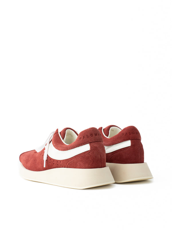 Paloma Barceló Zoe Suede Wine Sneakers