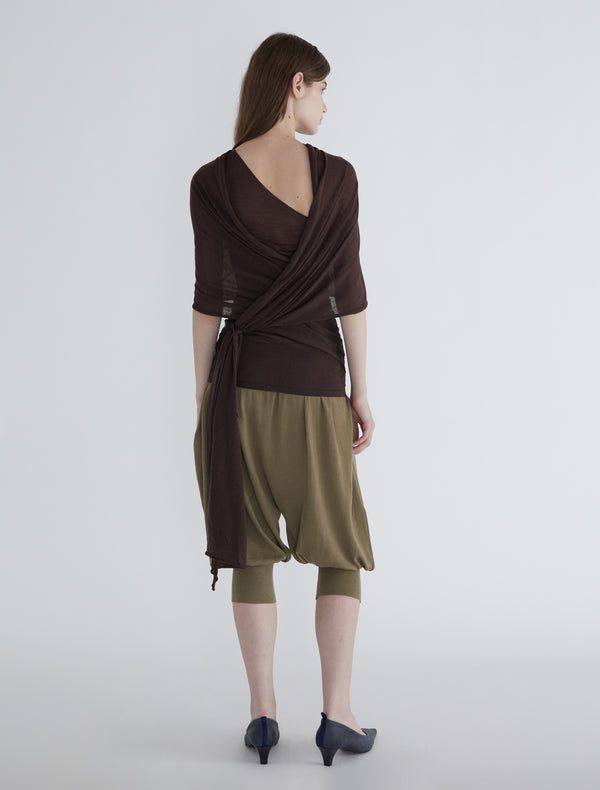 Paloma Wool Capri Pants No 2581 / Cofre