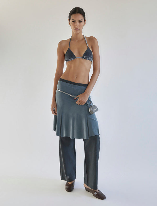 Paloma Wool Cupro Skirt No 2542 / Mini Vicky