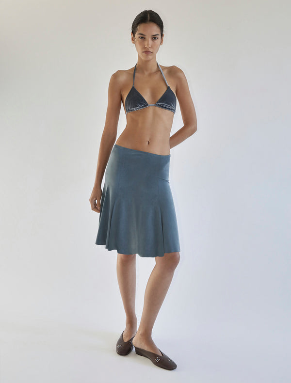 Paloma Wool Cupro Skirt No 2542 / Mini Vicky