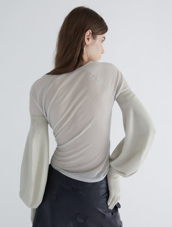 Paloma Wool Knitted Gloves No 2588 / Flake