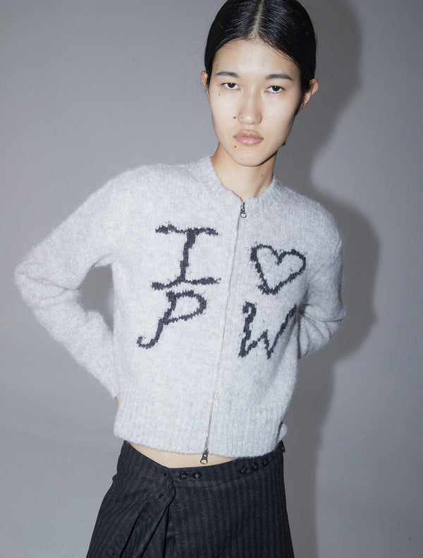 Paloma Wool Knitted Sweater No 2217 / Crush Zip