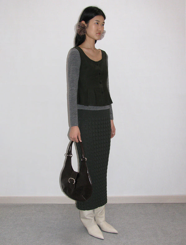 Paloma Wool Knitted Woman Skirt No 1791 / Droppo