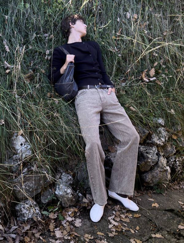 Paloma Wool Leather Bag No 2595 / Riba Zip