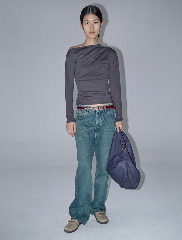 Paloma Wool Leather Ballerinas No 1688 / 002Km