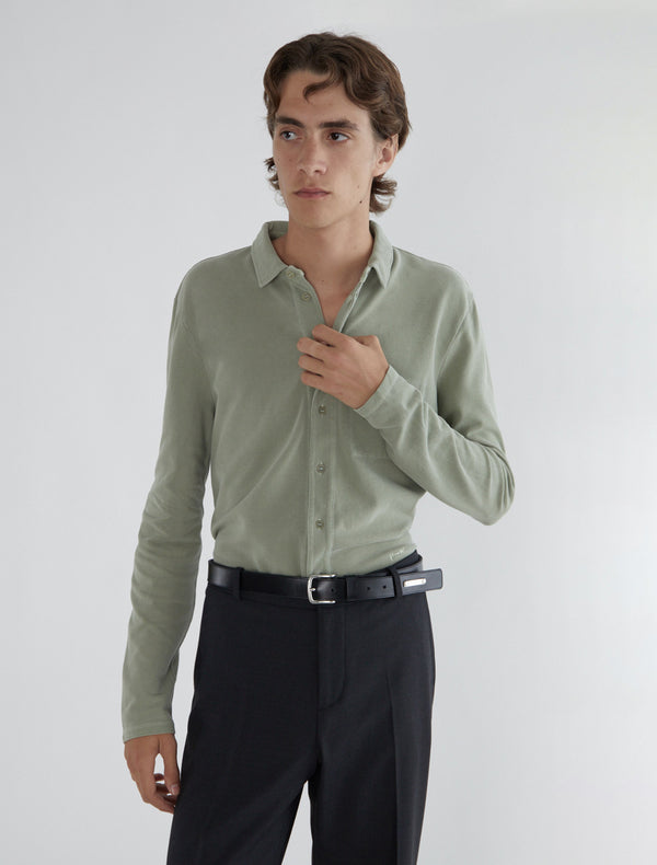 Paloma Wool Leather Belt No 2668 / Fasir