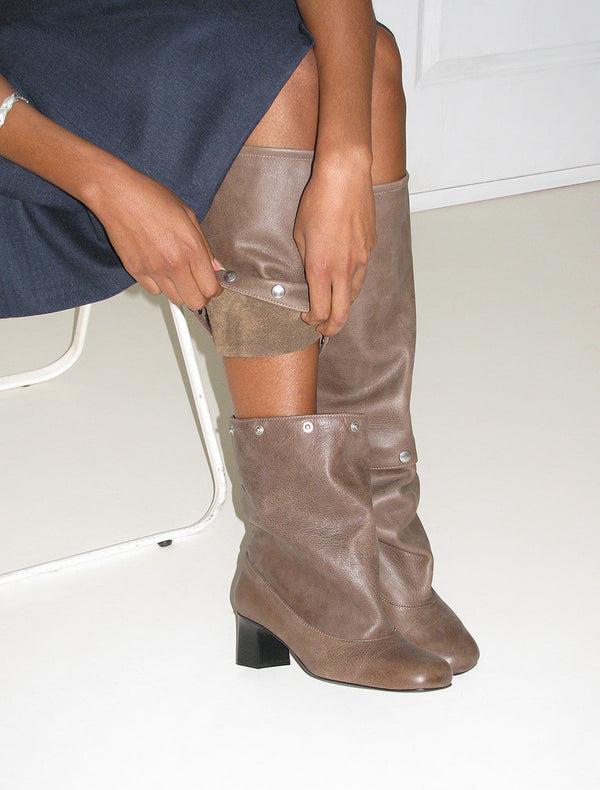 Paloma Wool Leather Boots No 2201 / Jolie Snaps