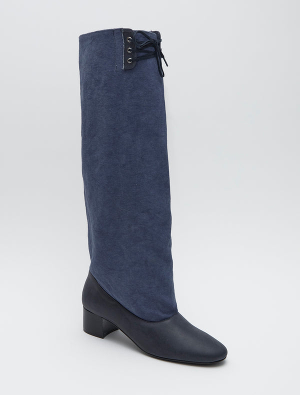 Paloma Wool Leather Boots No 2605 / Victoria Canvas