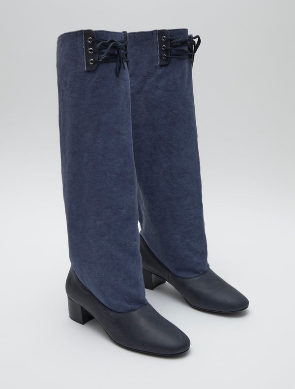 Paloma Wool Leather Boots No 2605 / Victoria Canvas