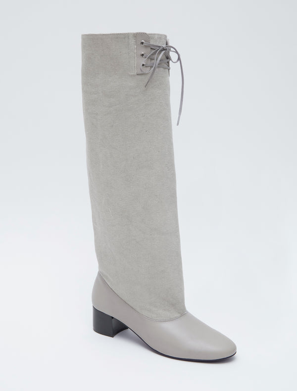 paloma wool Leather boots no 2605 / Victoria canvas