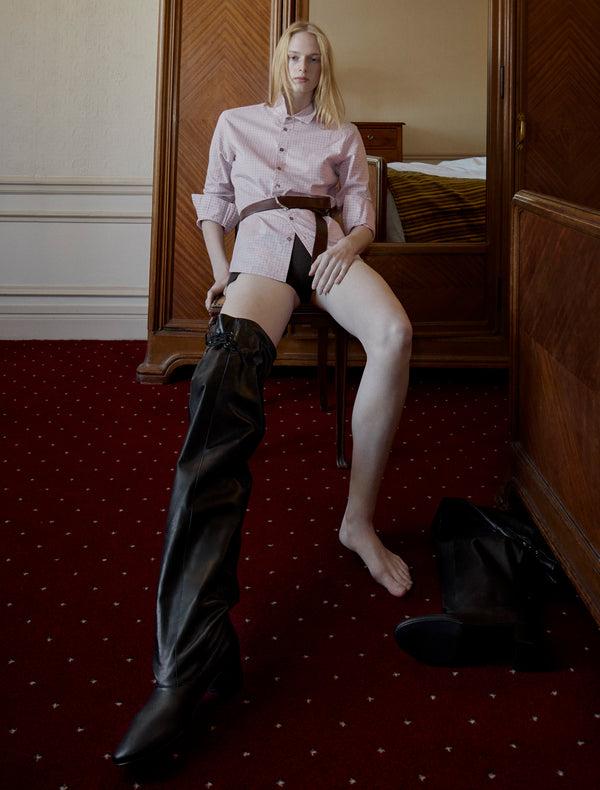 paloma wool Leather boots no 2710 / Tall Victoria