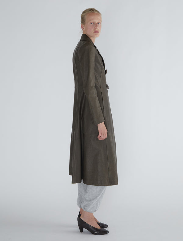 Paloma Wool Leather Coat No 1326 / Nolan