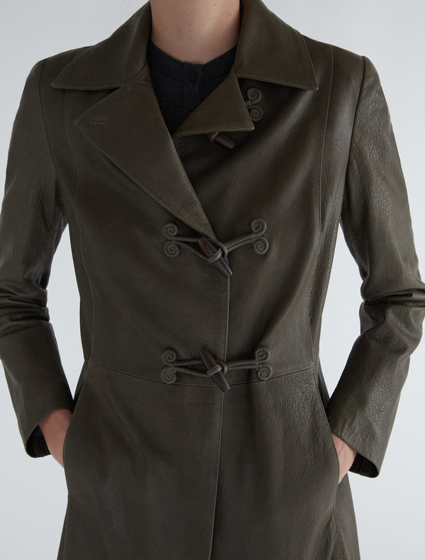 Paloma Wool Leather Coat No 1326 / Nolan