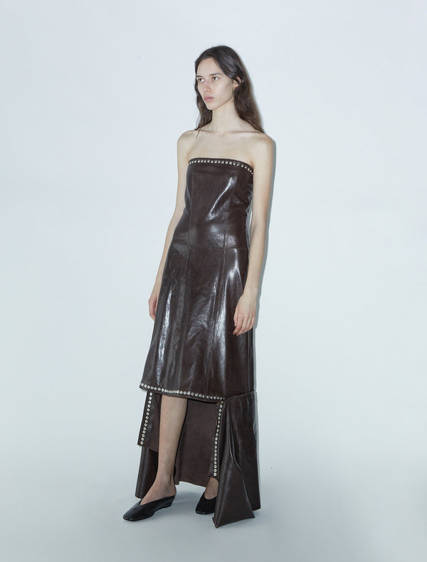 Paloma Wool Leather Dress No 2360 / Daria