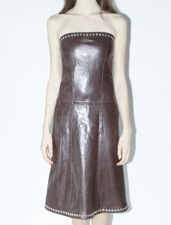 Paloma Wool Leather Dress No 2360 / Daria