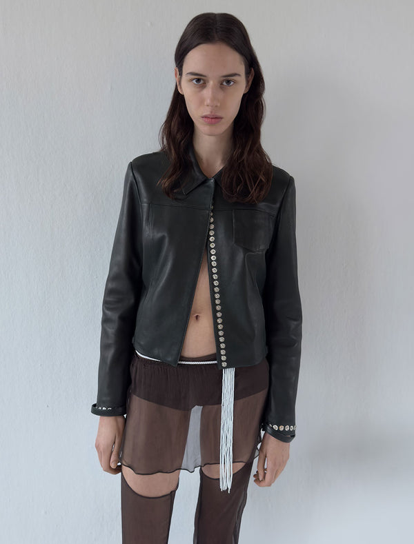 paloma wool Leather jacket no 2356 / Octavia