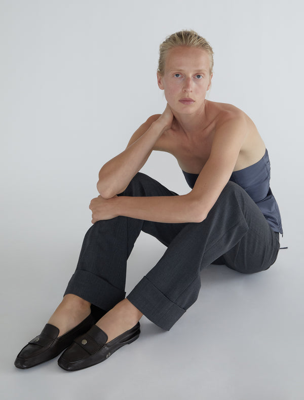 Paloma Wool Leather Loafers No 2579 / Micaela Pocket