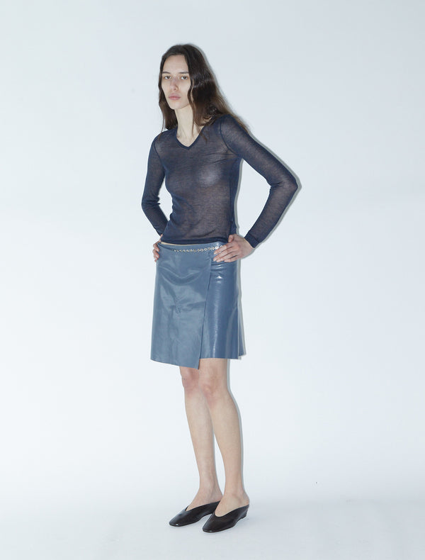 Paloma Wool Leather Skirt No 2359 / Sandi