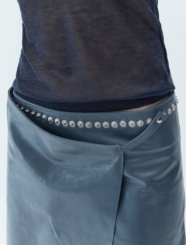 Paloma Wool Leather Skirt No 2359 / Sandi