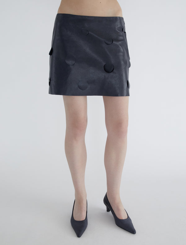 Paloma Wool Leather Skirt No 2597 / Candelita