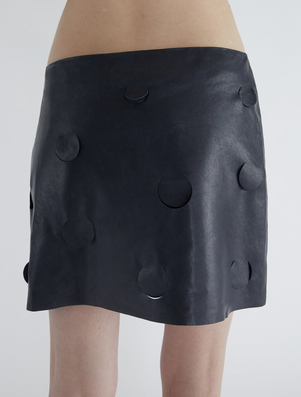 Paloma Wool Leather Skirt No 2597 / Candelita
