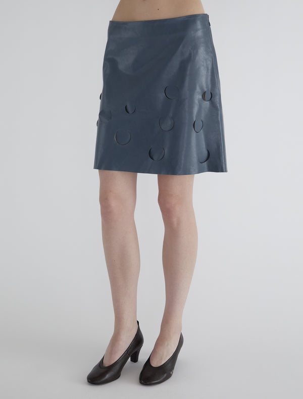 Paloma Wool Leather Skirt No 2602 / Candela