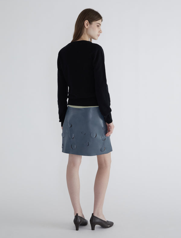 Paloma Wool Leather Skirt No 2602 / Candela