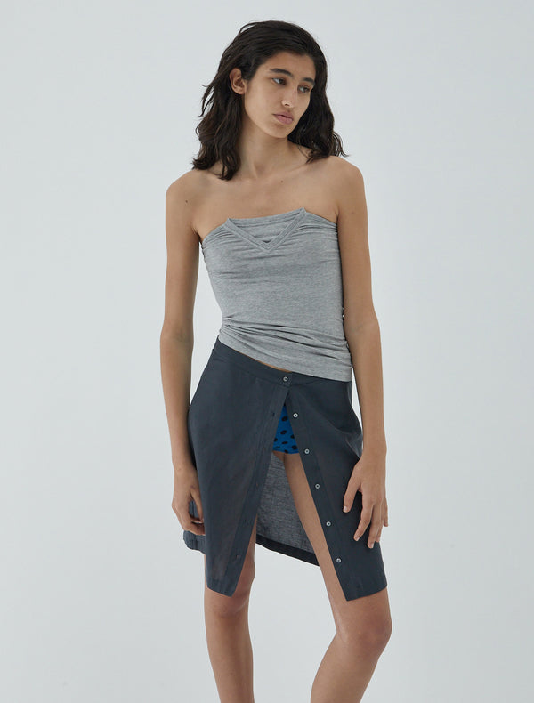 Paloma Wool Silk Skirt No 2486 / Ice Tea