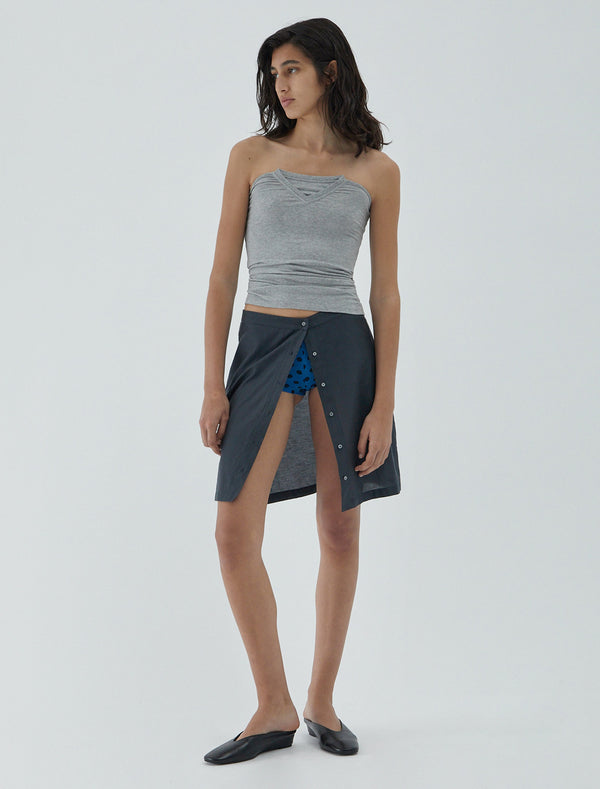 Paloma Wool Silk Skirt No 2486 / Ice Tea