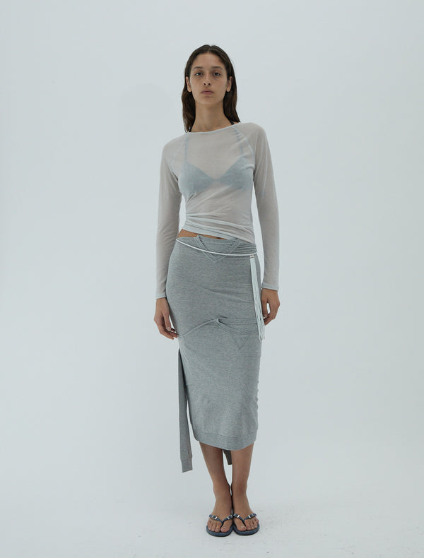 Paloma Wool Skirt No 2382 / Folded T-Shirt Skirt