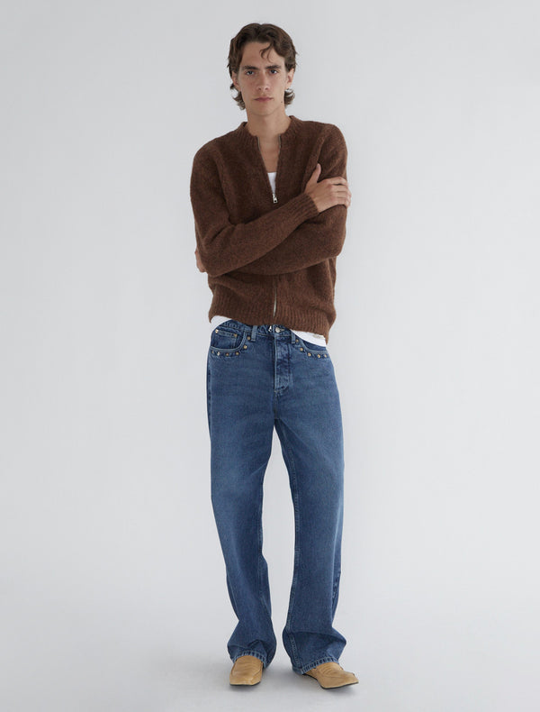 Paloma Wool Wool Cardigan No 2660 / Hasta Luego Zip B